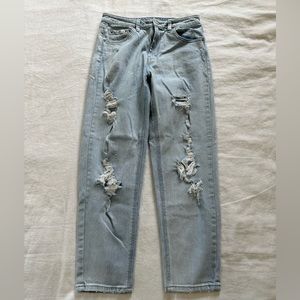 Wild Fable high rise mom jeans size 4.